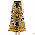 دامن پلیسه پلنگی Versace - فروشگاه نیمارو