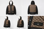 کاپشن دو کاره ترکیبی Balenciaga قهوه ای - فروشگاه نیمارو