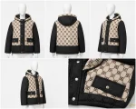 کاپشن دو کاره ترکیبی Balenciaga خاکی- فروشگاه نیمارو