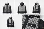 کاپشن دو کاره ترکیبی Balenciaga طوسی- فروشگاه نیمارو